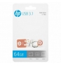 MEMORIA HP X778W USB 3.1 64GB 75MB/S LECTURA NARANJA HPFD778O-64