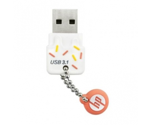MEMORIA HP X778W USB 3.1 64GB 75MB/S LECTURA NARANJA HPFD778O-64