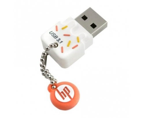 MEMORIA HP X778W USB 3.1 64GB 75MB/S LECTURA NARANJA HPFD778O-64