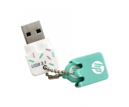 MEMORIA HP X778W USB 3.1 64GB 75MB/S LECTURA VERDE HPFD778W-64