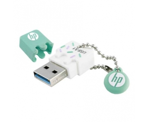 MEMORIA HP X778W USB 3.1 64GB 75MB/S LECTURA VERDE HPFD778W-64