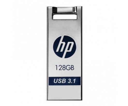 MEMORIA HP X795W USB 3.1 128GB 75MB/S LECTURA AZUL PLATA HPFD795W-128
