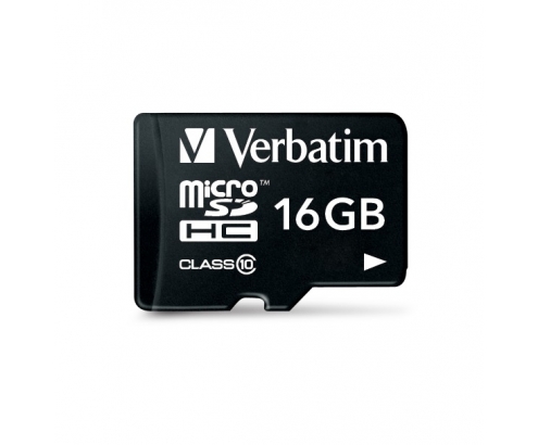 Memoria micro sd Verbatim Premium memoria flash 16 GB MicroSDHC Clase 10 44082