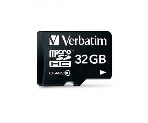 Memoria micro sd Verbatim Premium memoria flash 32 GB MicroSDHC Clase 10 44083