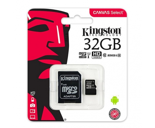 MEMORIA MICROSDHC KINGSTON 32GB SDCS2/32GB