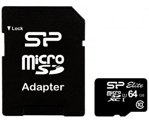 MEMORIA MICROSDHC SP 64GB SP064GBSTXBU1V10SP