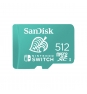 Memoria microsdxc sandisk flash 512gb UHS-I verde SDSQXAO-512G-GNCZN
