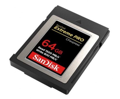 Memoria SanDisk ExtremePro flash CFexpress 64gb negro SDCFE-064G-GN4NN
