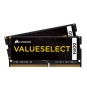 MEMORIA SODIMM CORSAIR VALUE SELECT DDR4 2133MHZ 8GB CMSO8GX4M1A2133C15 