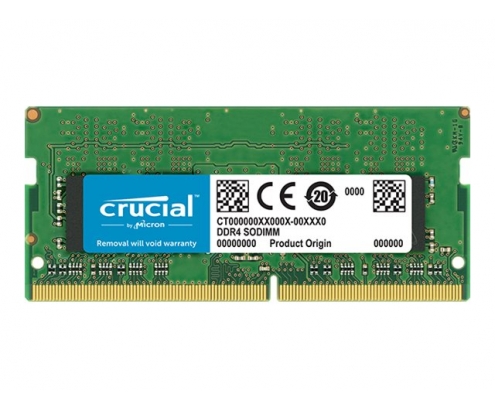 MEMORIA SODIMM CRUCIAL DDR4 2400 MHz 4GB CT4G4SFS824A