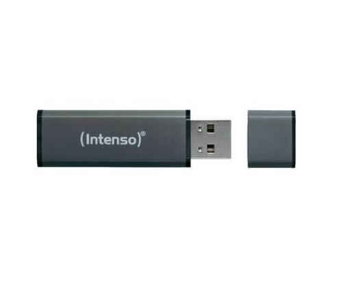 MEMORIA USB 2.0 ALU LINE NEGRO INTENSO 8GB 3521461