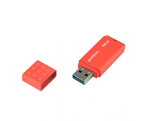 MEMORIA USB 3.0 GOODRAM UME3 64GB NARANJA UME3-0640O0R11