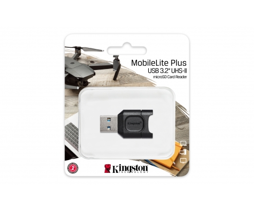 MEMORIA USB 3.1 KINGSTON MOBILELITE PLUS NEGRO MLPM	