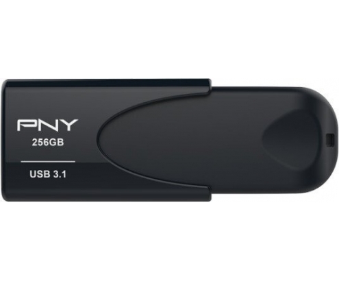 MEMORIA USB 3.1 PNY ATTACHE 4 256GB NEGRO FD256ATT431KK-E