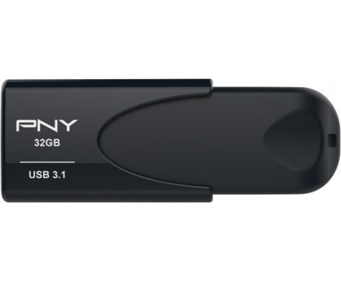 MEMORIA USB 3.1 PNY ATTACHE 4 32GB NEGRO FD32GATT431KK-EF