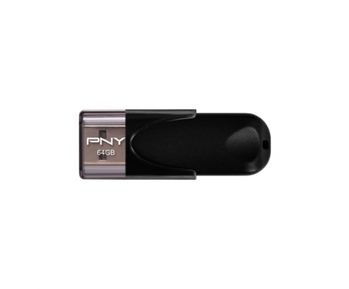 MEMORIA USB PNY 64GB NEGRO FD64GATT4-EF