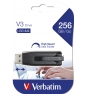 Memoria usb Verbatim V3 - Unidad USB 3.0 256 GB - Negro 49168