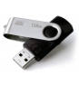 MEMORIA USB2.0 GOODRAM UTS2 128GB NEGRO UTS2-1280K0R11