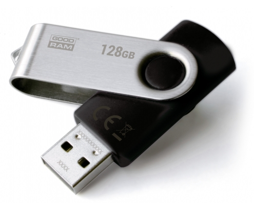 MEMORIA USB2.0 GOODRAM UTS2 128GB NEGRO UTS2-1280K0R11