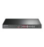 Mercusys 16-PORT 10/100MBPS+ 2-PORT GB RCK 16-PORT POE+ No administrado Fast Ethernet (10/100) Energía sobre Ethernet (PoE) Negro