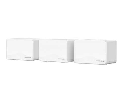 Mercusys Halo H25BE Doble banda (2,4 GHz / 5 GHz) Wi-Fi 7 (802.11be) Blanco 3 Interno