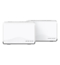 Mercusys HALO H27BE Doble banda (2,4 GHz / 5 GHz) Wi-Fi 6 (802.11ax) Blanco 3 Interno