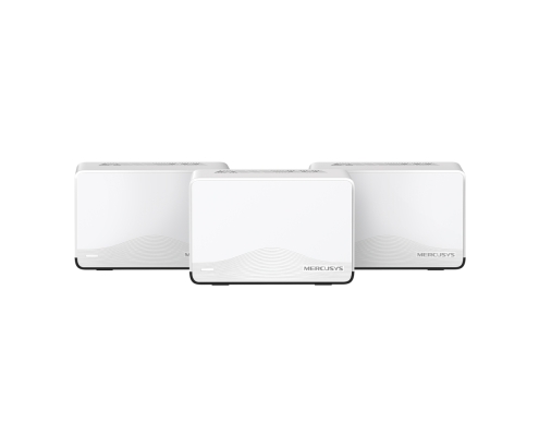 Mercusys HALO H27BE Doble banda (2,4 GHz / 5 GHz) Wi-Fi 6 (802.11ax) Blanco 3 Interno