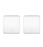 Mercusys Halo H30G(2-pack) Doble banda (2,4 GHz / 5 GHz) Wi-Fi 5 (802.11ac) Blanco Interno