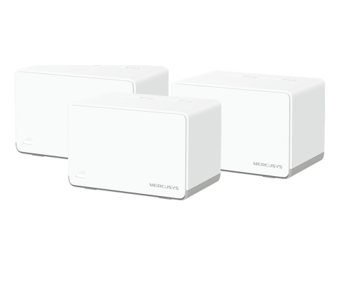 Mercusys Halo H70X (3-pack) Doble banda (2,4 GHz / 5 GHz) Wi-Fi 6 (802.11ax) Blanco Interno