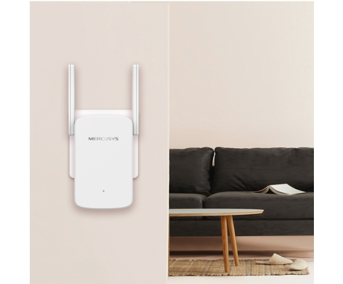Mercusys ME30 ampliador de red Repetidor de red Blanco 10, 100 Mbit/s