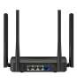 Mercusys MR25BE router inalámbrico Gigabit Ethernet Doble banda (2,4 GHz / 5 GHz) Negro