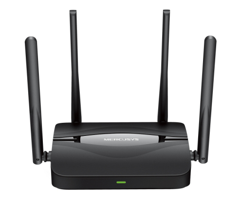 Mercusys MR25BE router inalámbrico Gigabit Ethernet Doble banda (2,4 GHz / 5 GHz) Negro