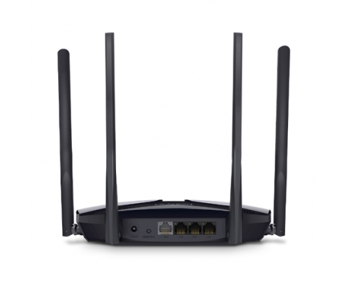 Mercusys MR80X router inalámbrico Gigabit Ethernet Doble banda (2,4 GHz / 5 GHz) Negro
