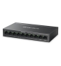 Mercusys MS110CP switch Fast Ethernet (10/100) Energía sobre Ethernet (PoE) Negro