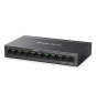 Mercusys MS110CP switch Fast Ethernet (10/100) Energía sobre Ethernet (PoE) Negro