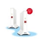 Mesh Set FRITZ! 4200 2-pack Edition International Doble banda (2,4 GHz / 5 GHz) Wi-Fi 6 (802.11ax) Rojo, Blanco 2x2/4x4