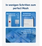 Mesh Set FRITZMESH SET 1600 3-PACK EDITION INTERNATIONAL Doble banda (2,4 GHz / 5 GHz) Wi-Fi 6 (802.11ax) Rojo, Blanco Interno
