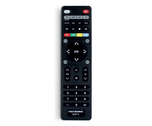 Metronic 495325 mando a distancia DVD/Blu-ray, SAT, TNT, TV Botones