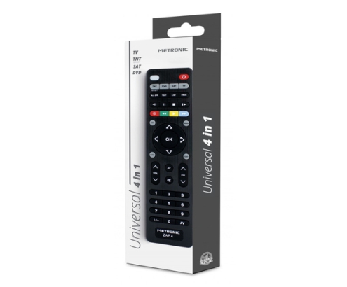 Metronic 495325 mando a distancia DVD/Blu-ray, SAT, TNT, TV Botones