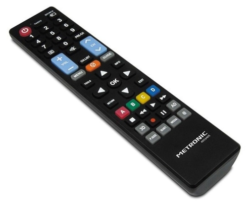 Metronic 495343 mando a distancia IR inalámbrico TV Botones
