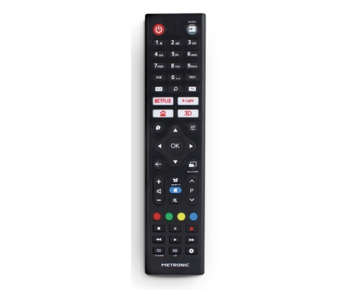 Metronic 495352 mando a distancia IR inalámbrico TV Botones