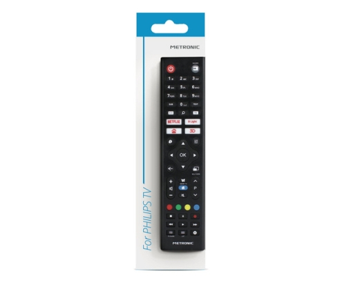 Metronic 495352 mando a distancia IR inalámbrico TV Botones