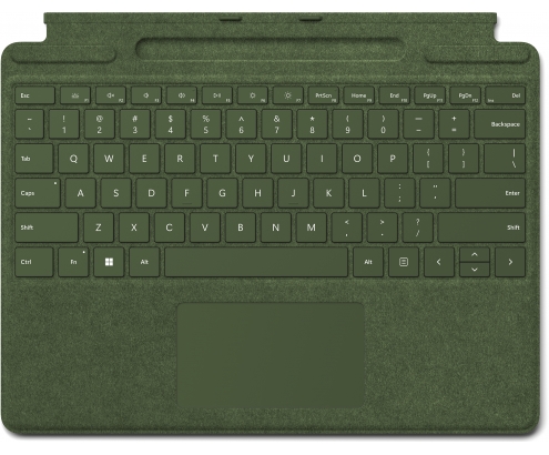 Microsoft Surface Pro Keyboard Verde Microsoft Cover port QWERTY Español