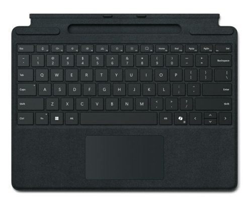 Microsoft Surface Pro Keyboard with pen storage for Business Microsoft Cover port Negro
