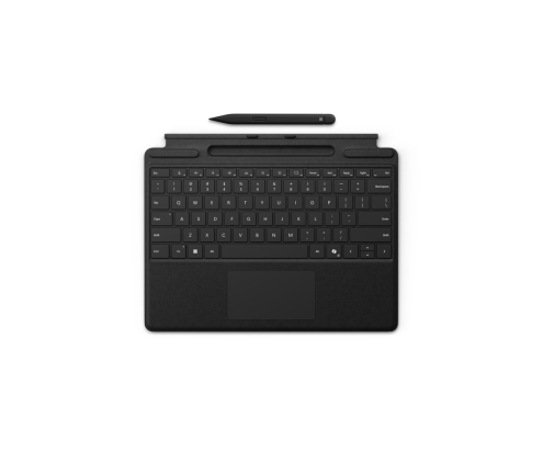 Microsoft Surface Pro Keyboard with Slim Pen for Business QWERTZ Alemán Microsoft Cover port Negro