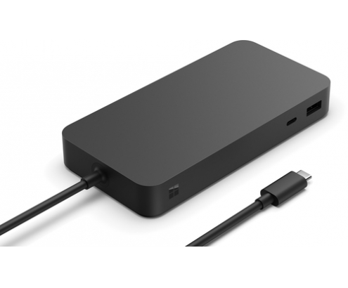 Microsoft Surface Thunderbolt 4 Dock Alámbrico Negro