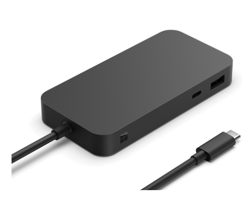 Microsoft Surface USB4 Dock Alámbrico Negro