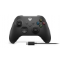Microsoft Xbox Gamepad control inalámbrico + USB-C Cable Negro 