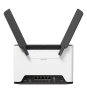 Mikrotik Chateau LTE7 ax router inalámbrico Gigabit Ethernet Doble banda (2,4 GHz / 5 GHz) 4G Negro, Blanco