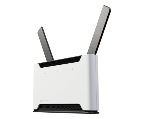 Mikrotik Chateau LTE7 ax router inalámbrico Gigabit Ethernet Doble banda (2,4 GHz / 5 GHz) 4G Negro, Blanco